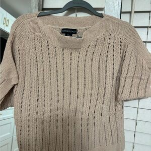 Cynthia Rowley Women's Beige Knit Sweater